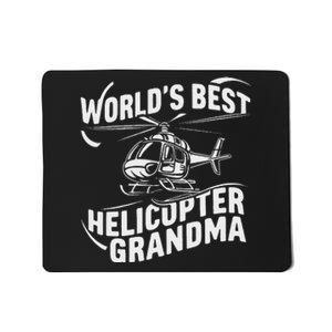 WorldS Best Helicopter Grandma Funny Mom Mousepad