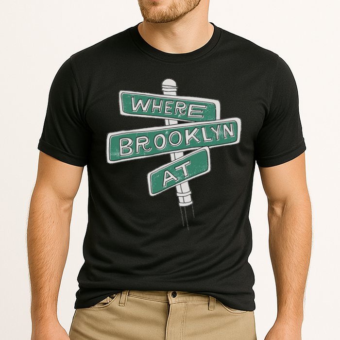 Where Brooklyn Is Cooling Performance Crew T-Shirt