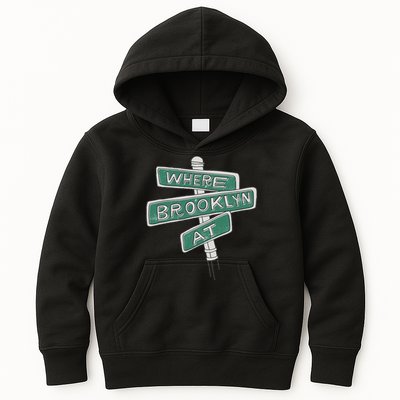 Where Brooklyn Is Kids Hoodie