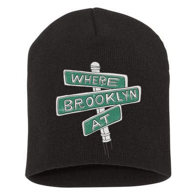 Where Brooklyn Is Short Acrylic Beanie