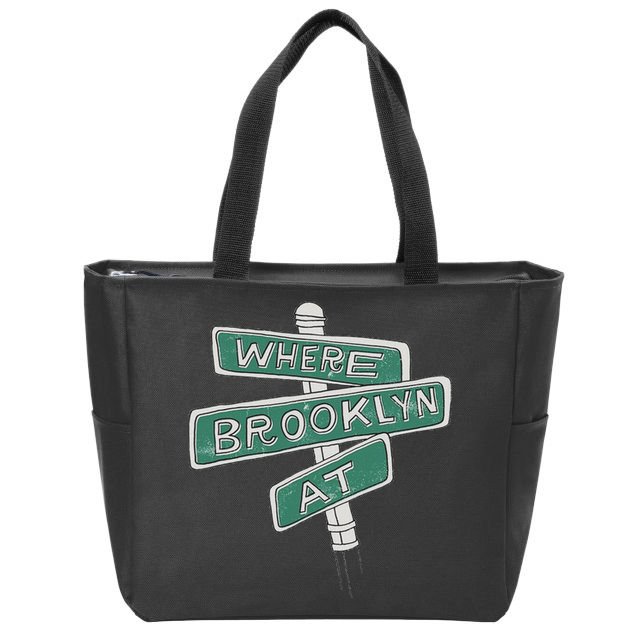 Where Brooklyn Is Zip Tote Bag