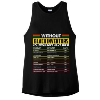Without Black Inventors You Wouldn't Have These Chart Ladies PosiCharge Tri-Blend Wicking Tank