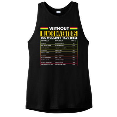 Without Black Inventors You Wouldn't Have These Chart Ladies PosiCharge Tri-Blend Wicking Tank