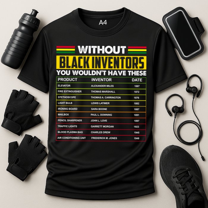 Without Black Inventors You Wouldn't Have These Chart Performance Shirt