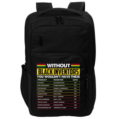 Without Black Inventors You Wouldn't Have These Chart Impact Tech Backpack