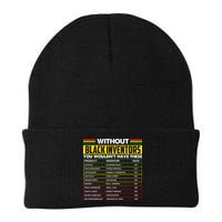 Without Black Inventors You Wouldn't Have These Chart Beanie
