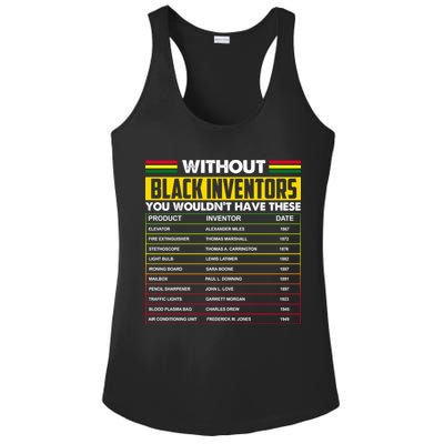 Without Black Inventors You Wouldn't Have These Chart Ladies PosiCharge Competitor Racerback Tank
