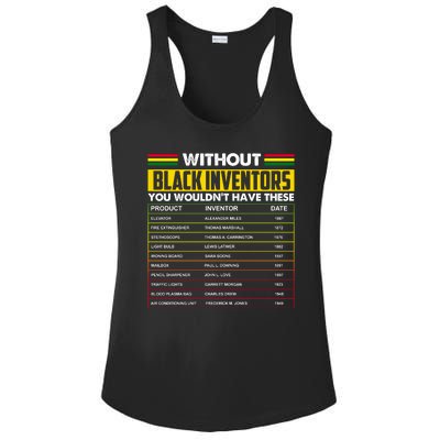 Without Black Inventors You Wouldn't Have These Chart Ladies PosiCharge Competitor Racerback Tank