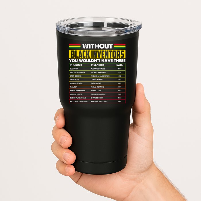 Without Black Inventors You Wouldn't Have These Chart Tumbler