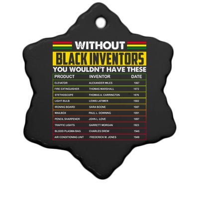 Without Black Inventors You Wouldn't Have These Chart Ceramic Star Ornament