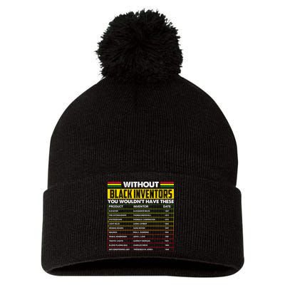 Without Black Inventors You Wouldn't Have These Chart Pom Pom 12in Knit Beanie