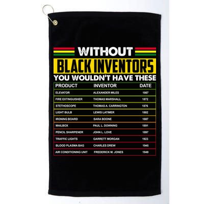 Without Black Inventors You Wouldn't Have These Chart Golf Towel