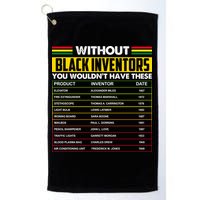 Without Black Inventors You Wouldn't Have These Chart Golf Towel