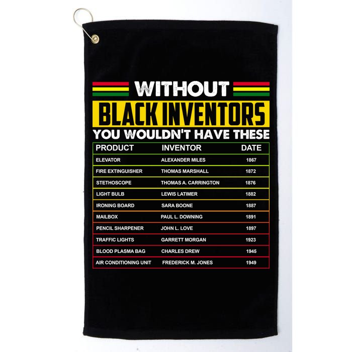 Without Black Inventors You Wouldn't Have These Chart Golf Towel