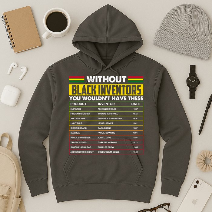 Without Black Inventors You Wouldn't Have These Chart Hoodie