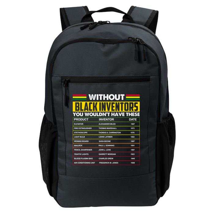 Without Black Inventors You Wouldn't Have These Chart Backpack
