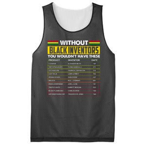 Without Black Inventors You Wouldn't Have These Chart Mesh Reversible Basketball Jersey Tank