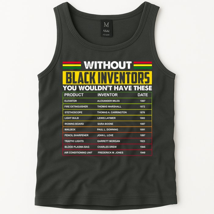 Without Black Inventors You Wouldn't Have These Chart Tank Top
