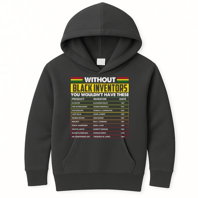 Without Black Inventors You Wouldn't Have These Chart Kids Hoodie