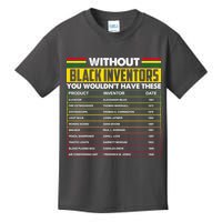Without Black Inventors You Wouldn't Have These Chart Kids T-Shirt