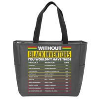 Without Black Inventors You Wouldn't Have These Chart Zip Tote Bag