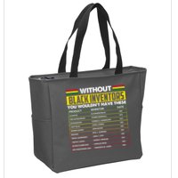 Without Black Inventors You Wouldn't Have These Chart Zip Tote Bag
