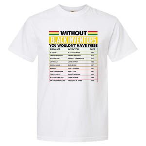 Without Black Inventors You Wouldn't Have These Chart Garment-Dyed Heavyweight T-Shirt