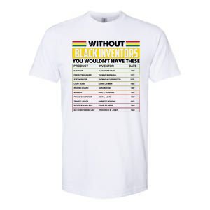 Without Black Inventors You Wouldn't Have These Chart Softstyle CVC T-Shirt