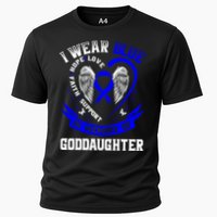 Wear Blue In Memory Of My Goddaughter Colon Cancer Awareness Meaningful Gift Cooling Performance Crew T-Shirt