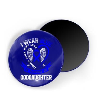 Wear Blue In Memory Of My Goddaughter Colon Cancer Awareness Meaningful Gift Magnet