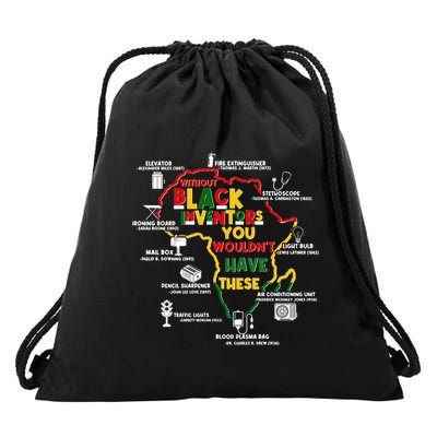 Without Black Inventors You Wouldnt Have These Important Inventions Drawstring Bag