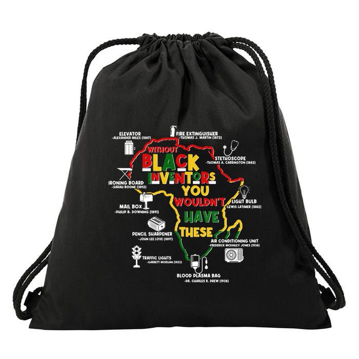 Without Black Inventors You Wouldnt Have These Important Inventions Drawstring Bag