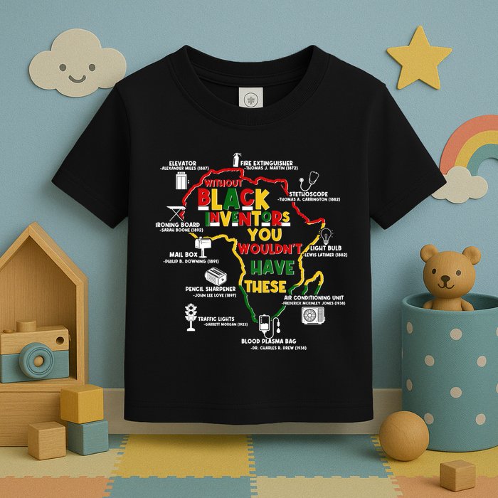 Without Black Inventors You Wouldnt Have These Important Inventions Toddler T-Shirt