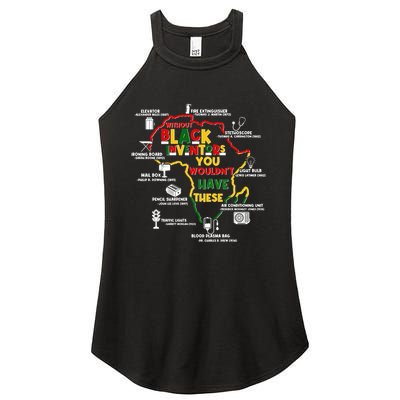 Without Black Inventors You Wouldnt Have These Important Inventions Women's Perfect Tri Rocker Tank