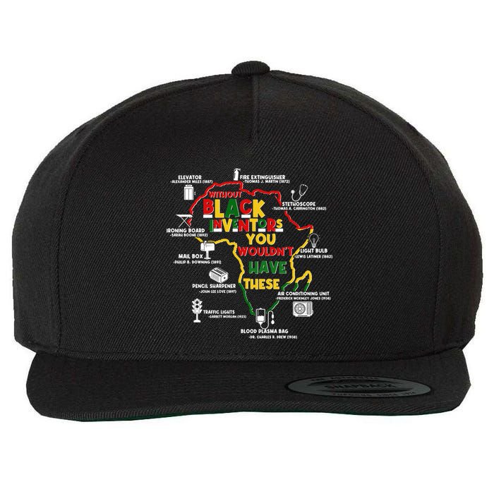 Without Black Inventors You Wouldnt Have These Important Inventions Wool Snapback Cap