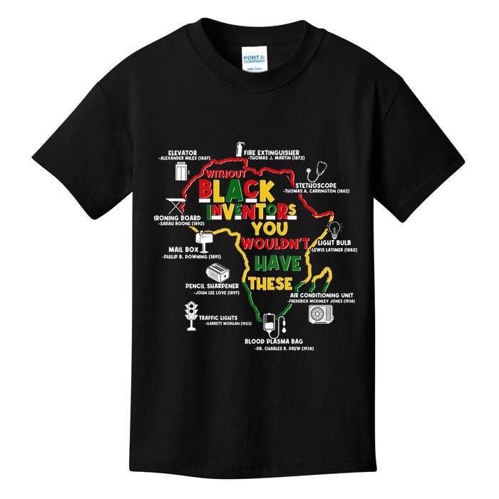 Without Black Inventors You Wouldnt Have These Important Inventions Kids T-Shirt