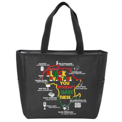 Without Black Inventors You Wouldnt Have These Important Inventions Zip Tote Bag