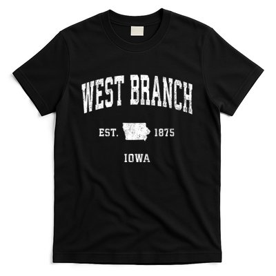 West Branch Iowa Ia Vintage Athletic T-Shirt