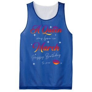 Was Born In March Birthday Gift Pisces Gift Mesh Reversible Basketball Jersey Tank