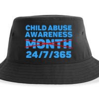 Wear Blue In April Child Abuse Prevention Awareness 247365 Sustainable Bucket Hat