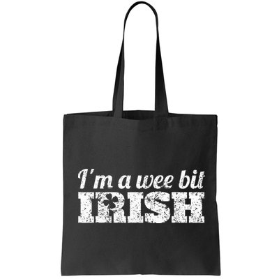 Wee Bit Irish Funny Irish Heritage St Paddys Bag