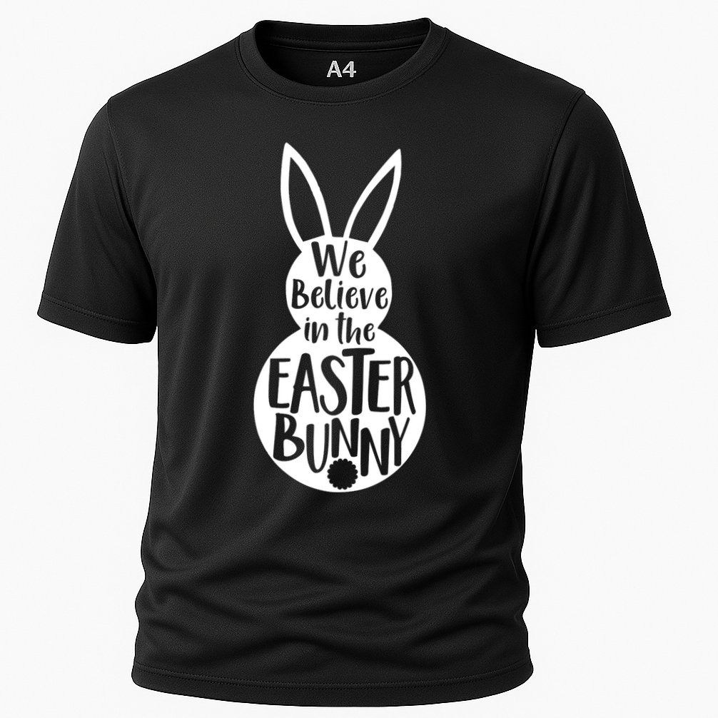 We Believe In The Easter Bunny Performance Shirt