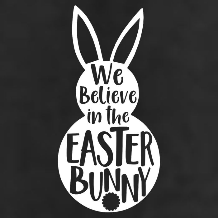We Believe In The Easter Bunny 11oz C Handle Ceramic Mug