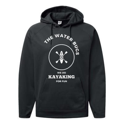 Water Bug Kayaking Club Performance Fleece Hoodie