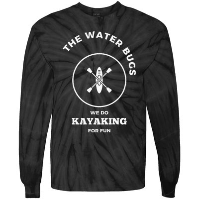 Water Bug Kayaking Club Tie-Dye Long Sleeve Shirt