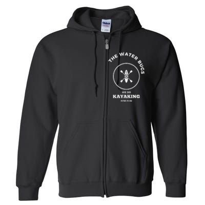 Water Bug Kayaking Club Full Zip Hoodie