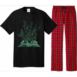 Wildflower Book Lover Gift Pajama Set