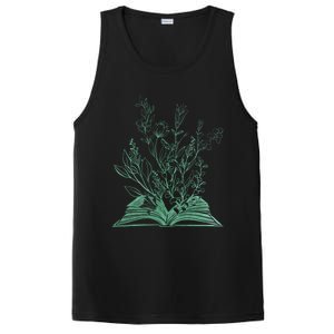 Wildflower Book Lover Gift PosiCharge Competitor Tank