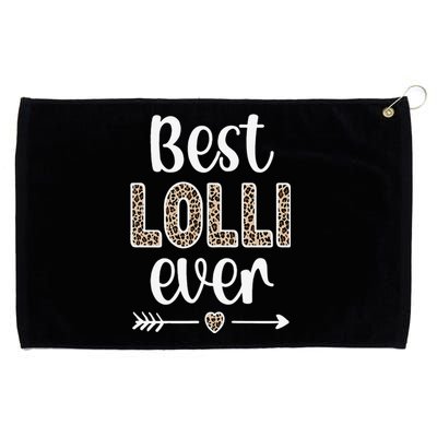 Womens Best Lolli Lolli Grandmother Appreciation Lolli Grandma Grommeted Golf Towel