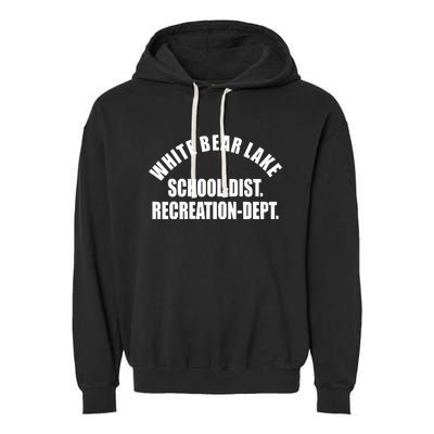 White Bear Lake School District Recreation Dept Garment-Dyed Fleece Hoodie